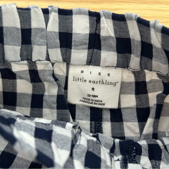 Little Girl's Pull-On Check Ruffle Shorts - Picture 6 of 6